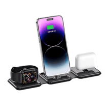 Foldable Magnetic Wireless Charger شاحن لاسلكي مغناطيسي قابل للطي